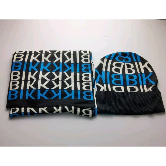 Bikkembergs Knit Hat Beanie & Scarf Set - Picture 1 of 3